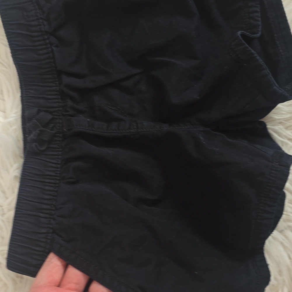 Children's Place Black Cotton Shorts - Picture 2 of 3